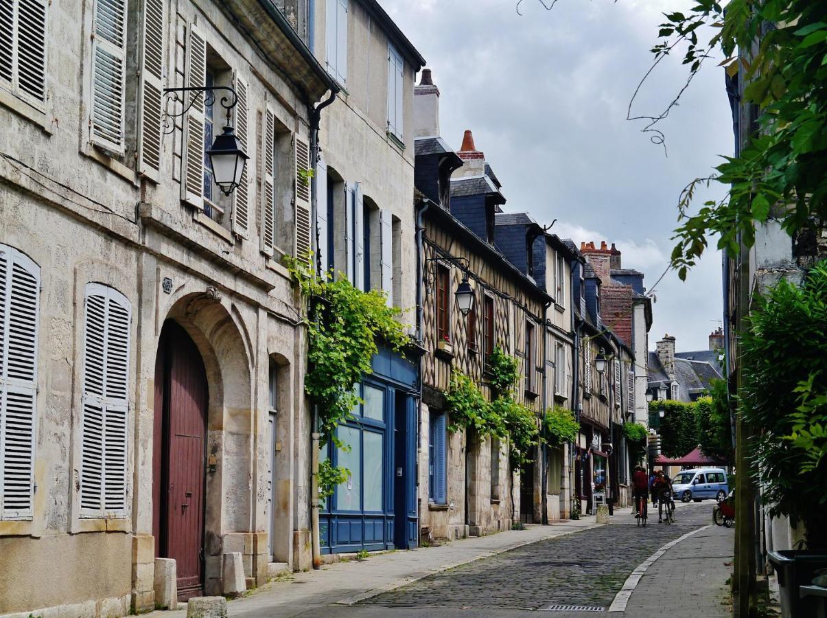 Les Volets Bleus - Refaits à neuf, deux appartements et un studio, Jardin Bourges Exterior foto